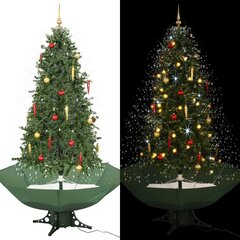 Kalėdų eglutė su sniego funkcija, 190cm, žalia цена и информация | Искусственные елки | pigu.lt
