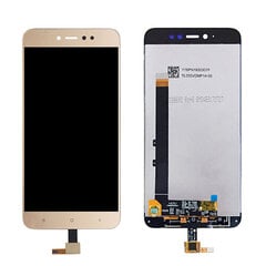 Экран Xiaomi Redmi Note 5A Prime (золото) обновленный цена и информация | Запчасти для телефонов и инструменты для их ремонта | pigu.lt
