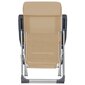Sulankstoma kempingo kėdė, smėlio spalvos, 2 vnt. kaina ir informacija | Turistiniai baldai | pigu.lt