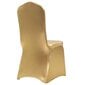 Įtempiami kėdžių užvalkalai, 6vnt., auksinės spalvos kaina ir informacija | Pagalvės, užvalkalai, apsaugos | pigu.lt