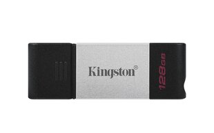 Kingston Data Traveler 80, 128GB, USB-C kaina ir informacija | USB laikmenos | pigu.lt