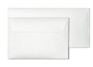 Конверты Millenium, C6, белые, 10шт. цена и информация | Конверты, открытки | pigu.lt