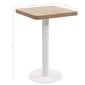 Bistro staliukas, 50x50 cm, MDF, šviesiai rudos spalvos kaina ir informacija | Virtuvės ir valgomojo stalai, staliukai | pigu.lt