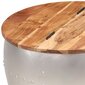 Kavos staliukas, 53x43cm, akacijos medienos masyvas цена и информация | Kavos staliukai | pigu.lt