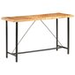Baro baldų komplektas, 9 dalių, Vida XL, akacijos ir perdirbta mediena kaina ir informacija | Valgomojo komplektai | pigu.lt
