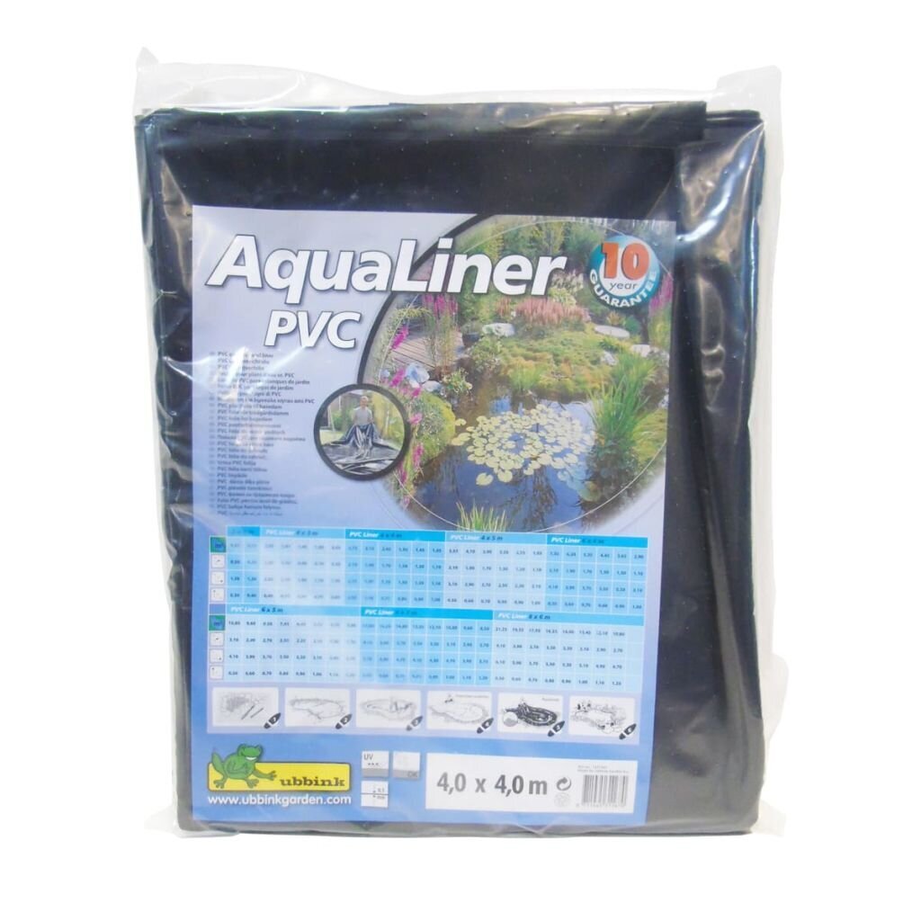Tvenkinio plėvelė Ubbink AquaLiner, PVC, 4x4 m, 1062794 kaina ir informacija | Sodo baseinai ir jų priežiūros priemonės | pigu.lt