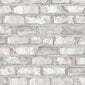 Tapetai Dutch Wallcoverings EW3104, balti, plytų dizaino цена и информация | Tapetai | pigu.lt