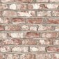 Tapetai Dutch Wallcoverings EW3102, raudonos spalvos, plytų dizaino цена и информация | Tapetai | pigu.lt