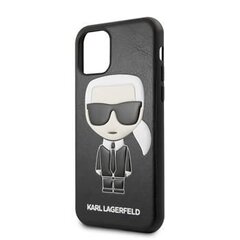 Karl Lagerfeld Apple iPhone 11 Pro Embossed Cover Black цена и информация | Чехлы для телефонов | pigu.lt