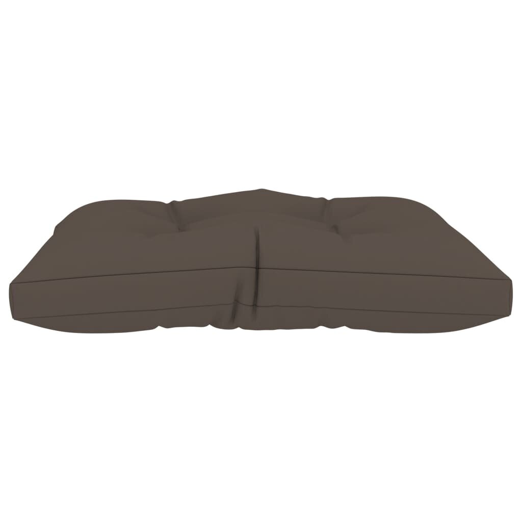 Grindų/paletės pagalvėlė, 60x61x10 cm, kakavos spalvos kaina ir informacija | Pagalvės, užvalkalai, apsaugos | pigu.lt