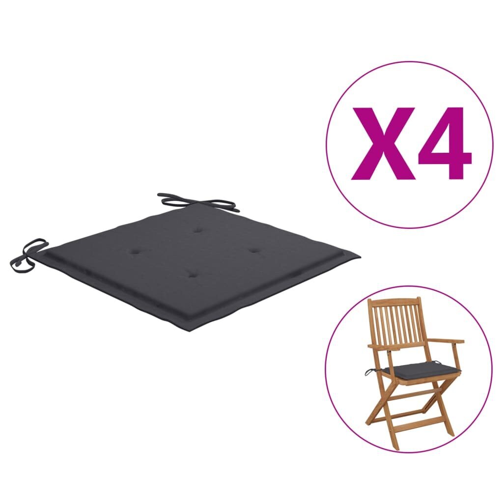 Sodo kėdės pagalvėlės, 4vnt. kaina ir informacija | Dekoratyvinės pagalvėlės ir užvalkalai | pigu.lt