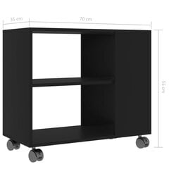 Šoninis staliukas, 70x35x55cm kaina ir informacija | Kavos staliukai | pigu.lt