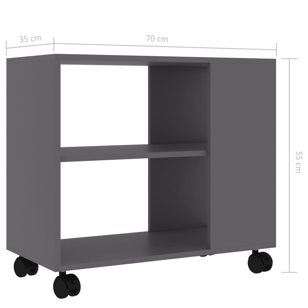 Šoninis staliukas, 70x35x55cm kaina ir informacija | Kavos staliukai | pigu.lt