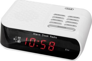 Радио-будильник часы Trevi RC827D белого цвета цена и информация | Радиоприемники и будильники | pigu.lt
