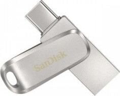 SanDisk Ultra Dual Drive Luxe USB Type-C 256GB - 150MB/s kaina ir informacija | USB laikmenos | pigu.lt