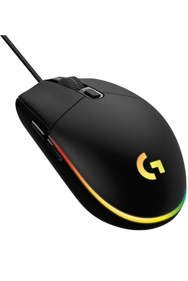 Logitech G G203, juoda kaina ir informacija | Pelės | pigu.lt