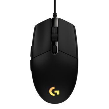 Logitech G G203, juoda kaina ir informacija | Pelės | pigu.lt