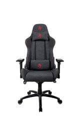 Игровое кресло Arozzi Verona Signature Soft Fabric, чёрное цена и информация | Офисные кресла | pigu.lt