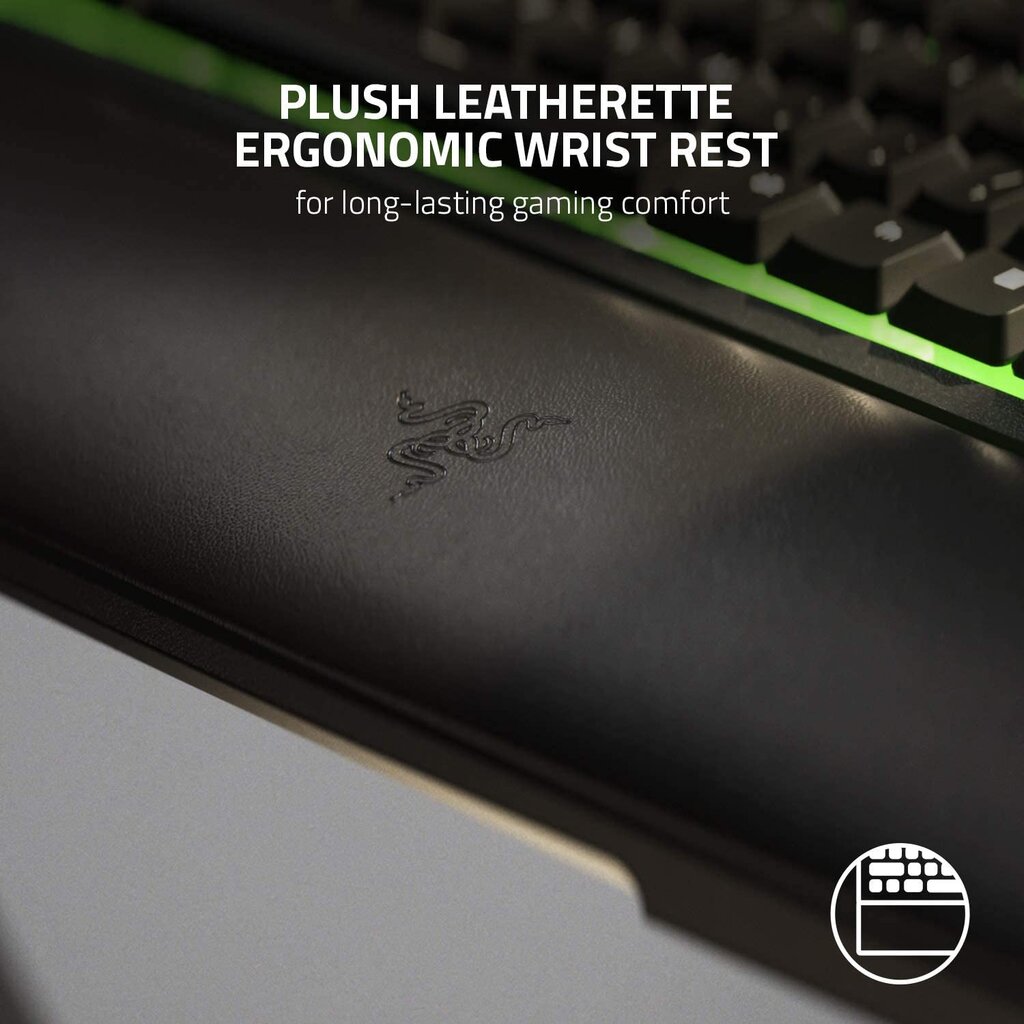 Žaidimų klaviatūra Žaidimų Klaviatūra Razer Ornata Chroma V2 RGB - US  layout - Mecha-Membrane kaina | pigu.lt