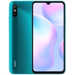 Xiaomi Redmi 9A 2/32GB Dual SIM Aurora Green MZB0A39EU цена и информация | Мобильные телефоны | pigu.lt