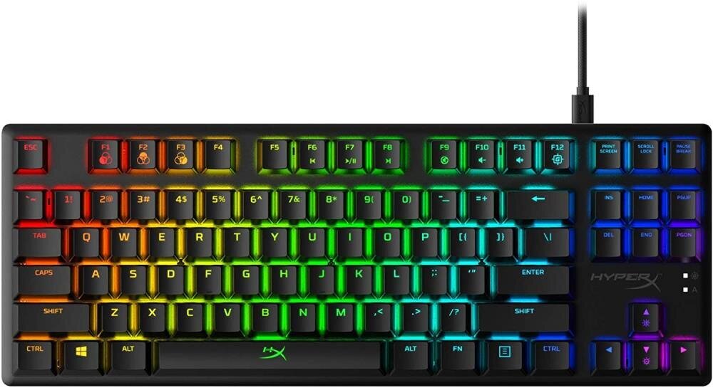 HyperX Alloy Origins Core HX-KB7AQX-US kaina ir informacija | Klaviatūros | pigu.lt