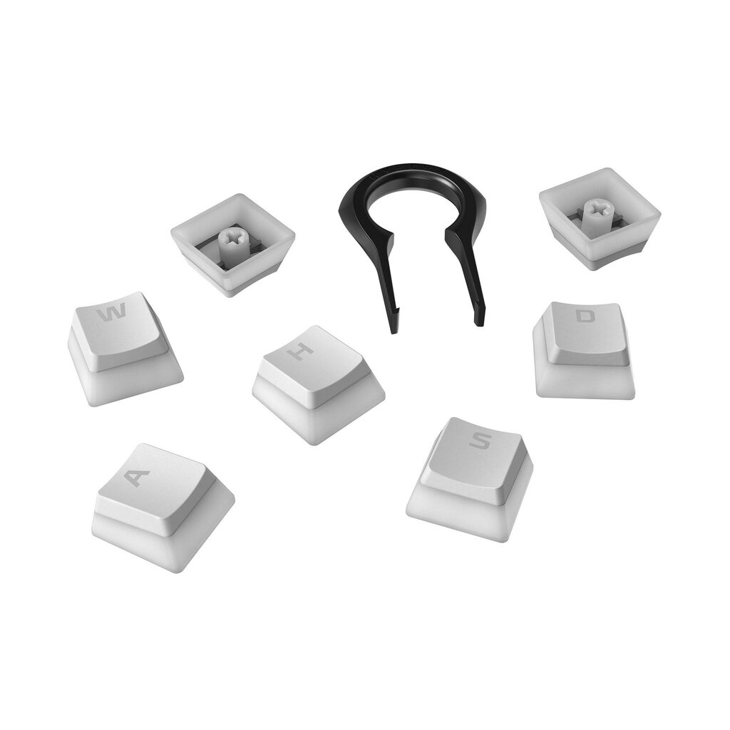 Mechaninė klaviatūra HyperX Pudding Keycaps HKCPXP-WT-US/G kaina ir informacija | Klaviatūros | pigu.lt