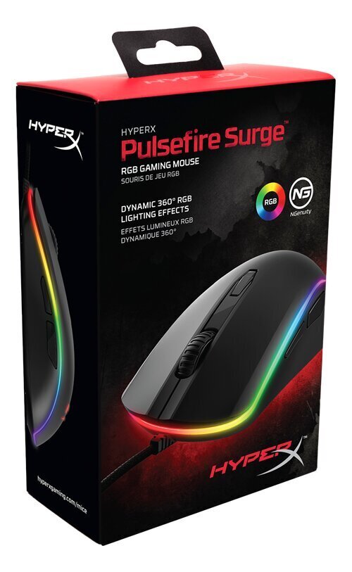 Liadinė pelė HyperX HX-MC002B, juoda kaina ir informacija | Pelės | pigu.lt