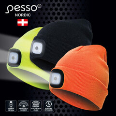 Megzta kepurė Pesso KLED su LED lemputėmis kaina ir informacija | Galvos apsauga | pigu.lt