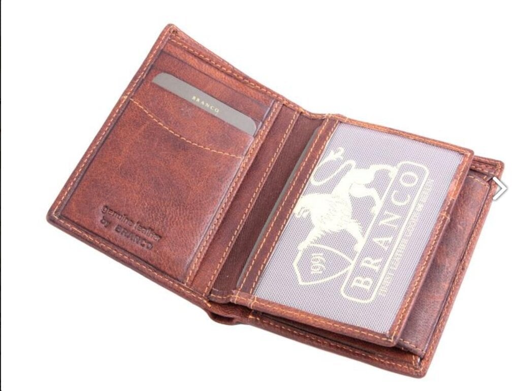 Vyriška piniginė Branco 79393 kaina ir informacija | Vyriškos piniginės, kortelių dėklai | pigu.lt