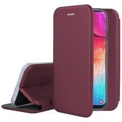 Чехол Book Elegance для Samsung A505 A50/A507 A50s/A307 A30s wine, красный цена и информация | Чехлы для телефонов | pigu.lt