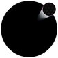 Baseino uždangalas, juodos spalvos, 488cm цена и информация | Baseinų priedai | pigu.lt