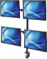 Manhattan 4x LED/LCD 13-32" kaina ir informacija | Monitorių laikikliai | pigu.lt