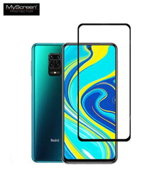 MyScreen Lite Edge 0.33mm 9H Premium Flexible Japan Стекло Xiaomi Redmi Note 9 / Redmi 10X Полного покрытия с черной рамкой цена и информация | Защитные пленки для телефонов | pigu.lt