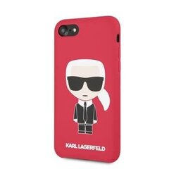 Karl Lagerfeld Full Body Silicone Case for iPhone 7/8/SE2020 Red цена и информация | Чехлы для телефонов | pigu.lt