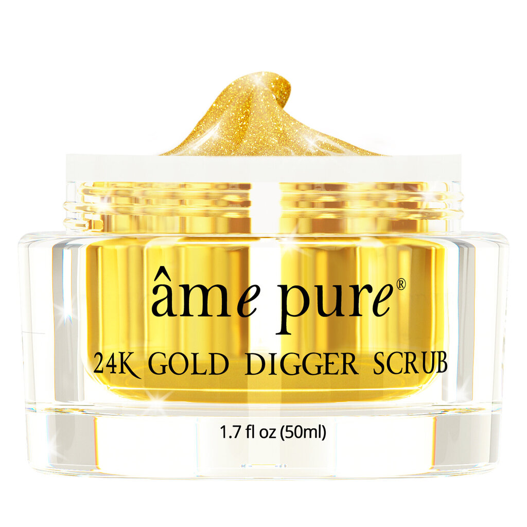 Prabangus ir švelnus šveitiklis âme pure® 24K Gold Digger Scrub kaina ir informacija | Veido prausikliai, valikliai | pigu.lt