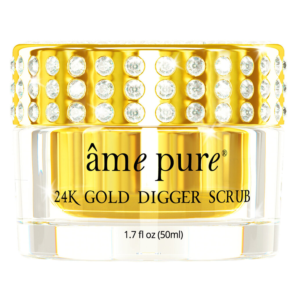 Prabangus ir švelnus šveitiklis âme pure® 24K Gold Digger Scrub kaina ir informacija | Veido prausikliai, valikliai | pigu.lt