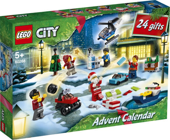 60268 LEGO® City Advento kalendorius цена и информация | Konstruktoriai ir kaladėlės | pigu.lt