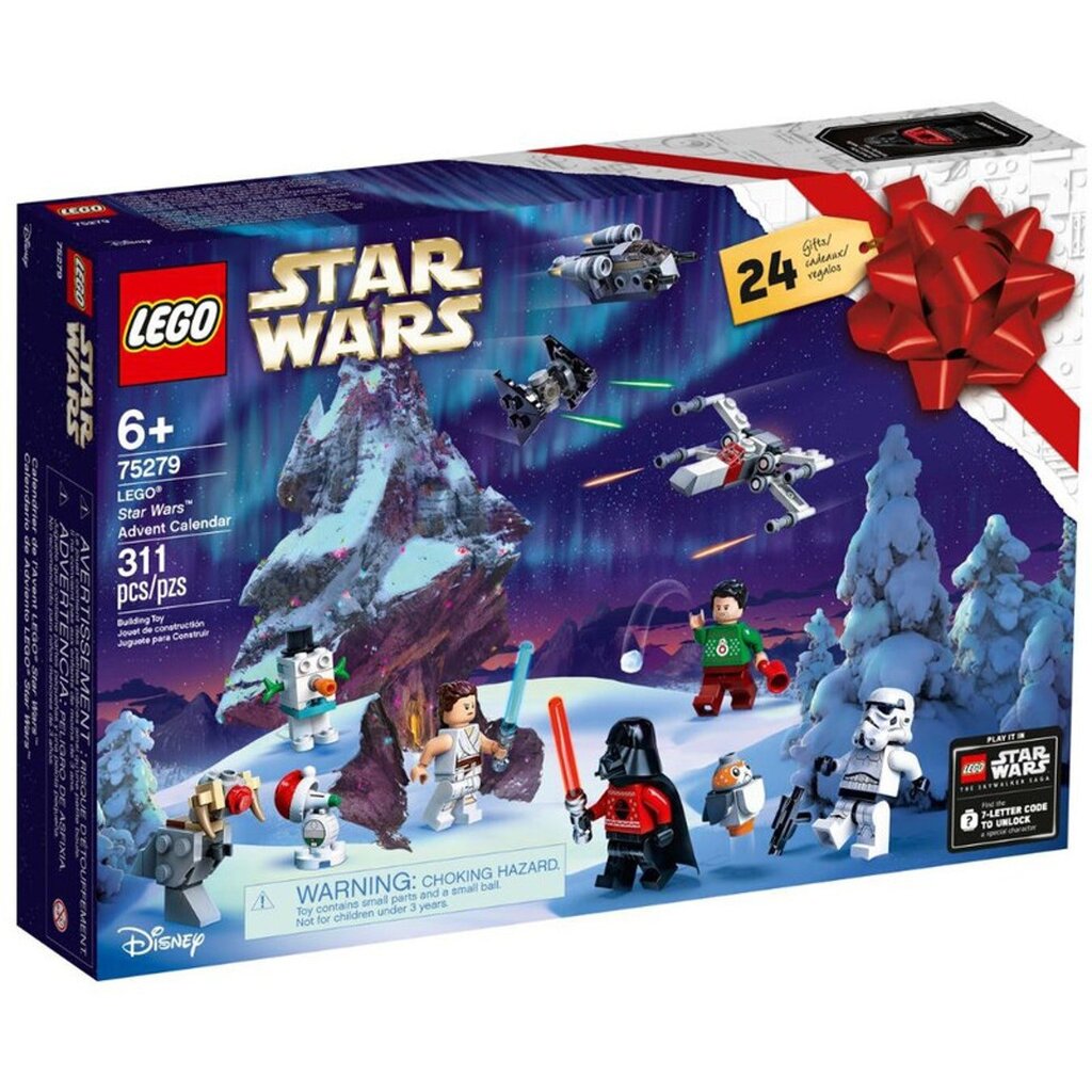 75279 LEGO® Star Wars Advento kalendorius kaina ir informacija | Konstruktoriai ir kaladėlės | pigu.lt