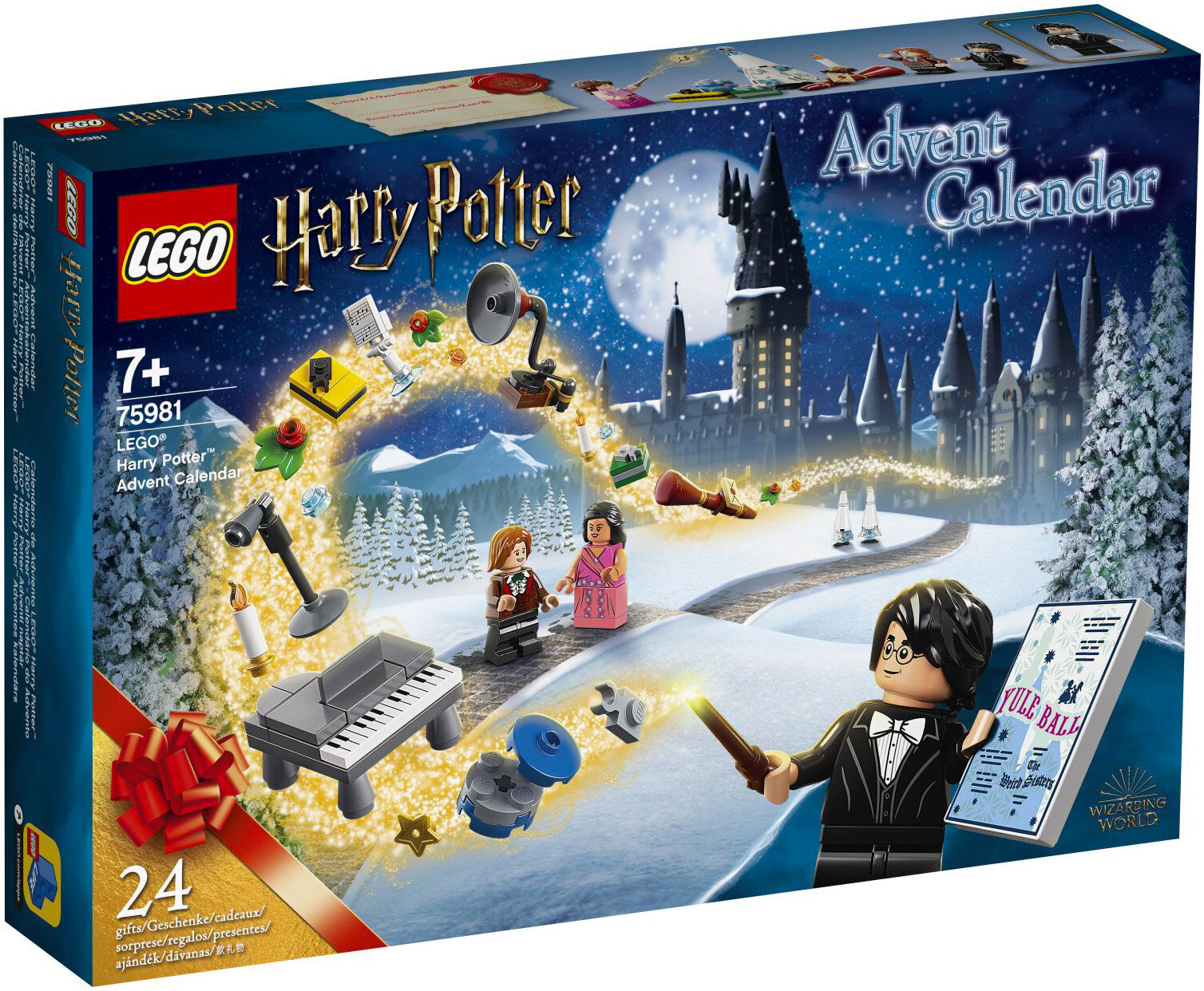 75981 LEGO® Harry Potter Advento kalendorius kaina pigu.lt
