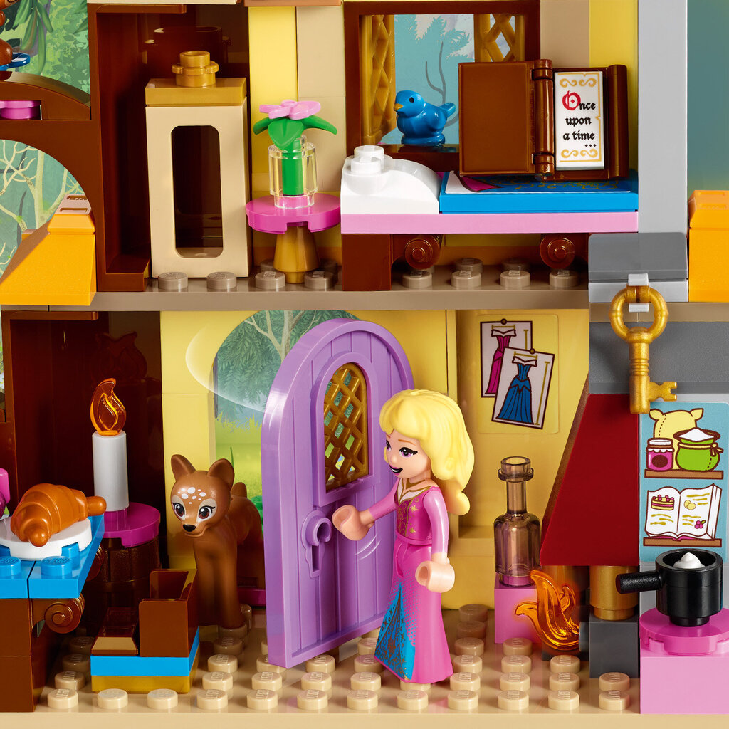 43188 LEGO® | Disney Princess Auroros trobelė miške цена и информация | Konstruktoriai ir kaladėlės | pigu.lt
