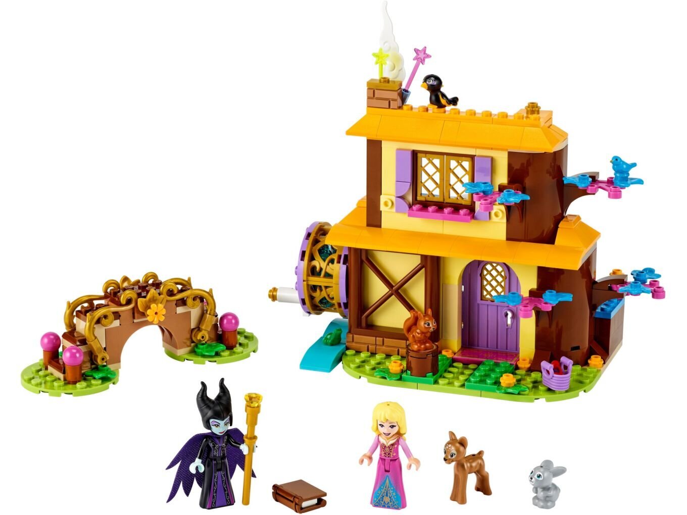 43188 LEGO® | Disney Princess Auroros trobelė miške цена и информация | Konstruktoriai ir kaladėlės | pigu.lt