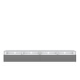 TV staliukas Selsey Rednaw 200 LED, pilkas/baltas