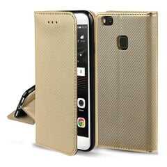 Чехол Smart Magnet для Huawei P40 Lite, золотистый цена и информация | Чехлы для телефонов | pigu.lt