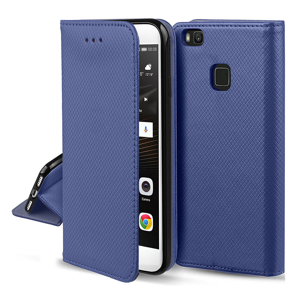 Dėklas Smart Magnet Huawei P40 tamsiai mėlynas kaina ir informacija | Telefono dėklai | pigu.lt