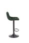 Baro kėdė Halmar H95, žalia kaina ir informacija | Virtuvės ir valgomojo kėdės | pigu.lt