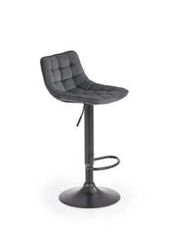 Барный стул H95, серый цена и информация | Стулья для кухни и столовой | pigu.lt