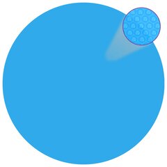 Baseino uždangalas, mėlynas, 417cm, PE цена и информация | Аксессуары для бассейнов | pigu.lt
