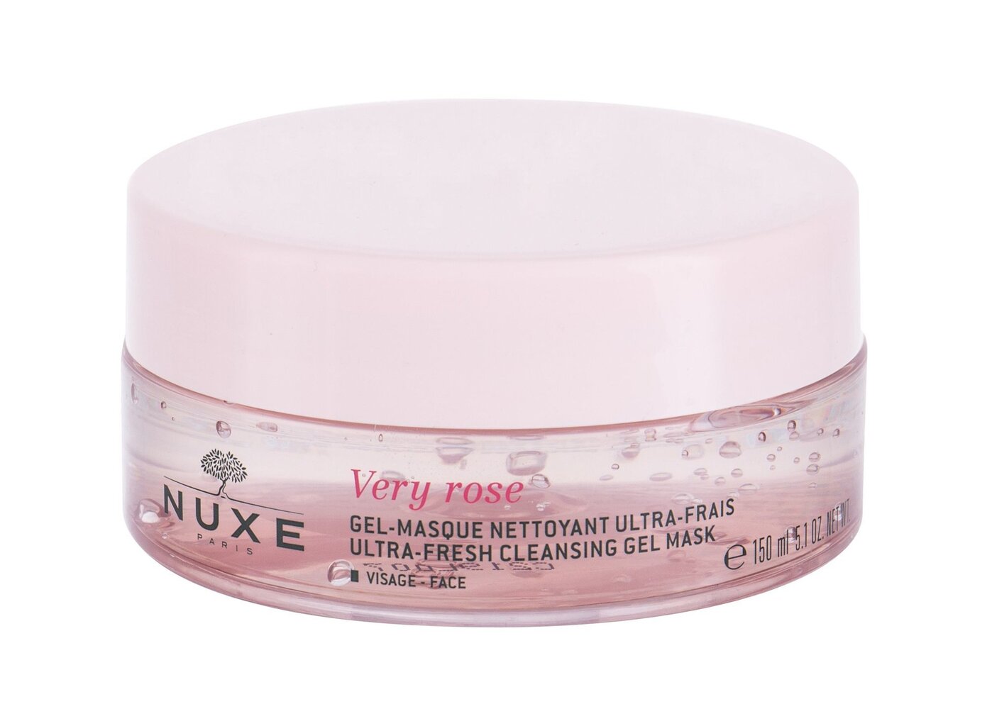 Valomoji gelinė veido kaukė Nuxe Very Rose 150 ml цена и информация | Veido kaukės, paakių kaukės | pigu.lt