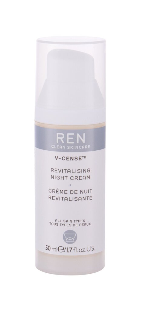 Naktinis veido kremas Ren Clean Skincare 50 ml kaina ir informacija | Veido kremai | pigu.lt