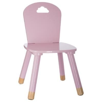 Vaikiška kėdutė rožinė 32 x 50cm kaina ir informacija | Vaikiškos kėdutės ir staliukai | pigu.lt